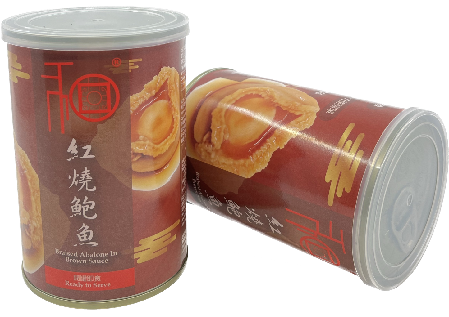 和字牌 罐頭紅燒鮑魚 4頭