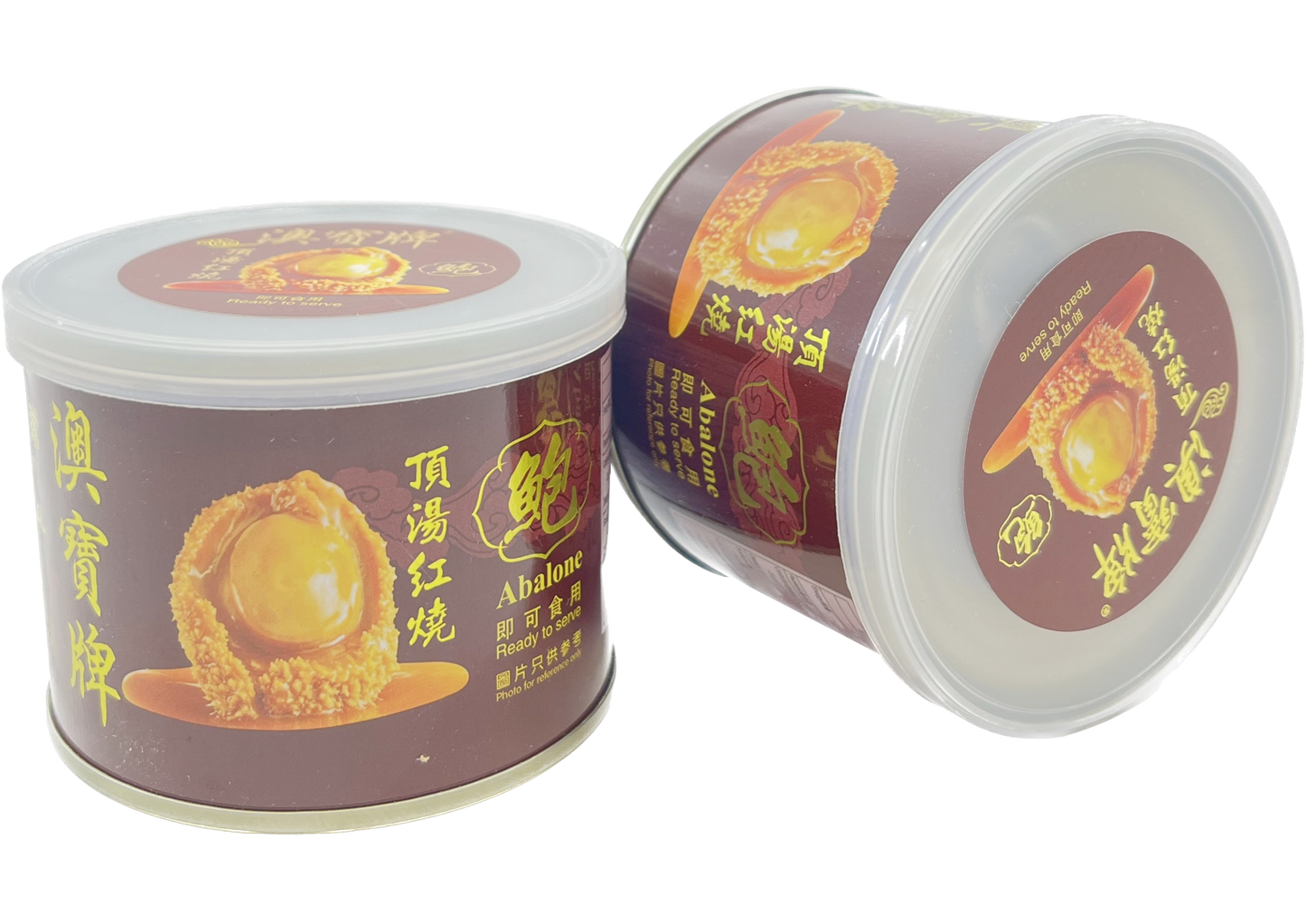 澳寶 罐頭紅燒鮑魚 4頭 小罐庄