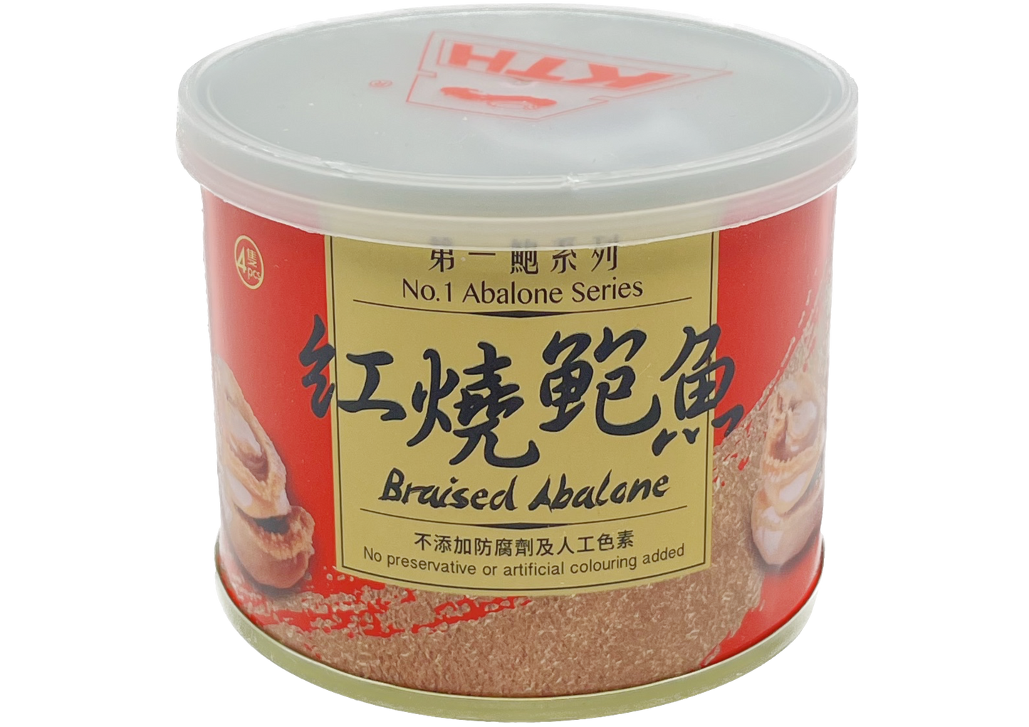 第一鮑 罐頭紅燒鮑魚 4頭 小罐庄