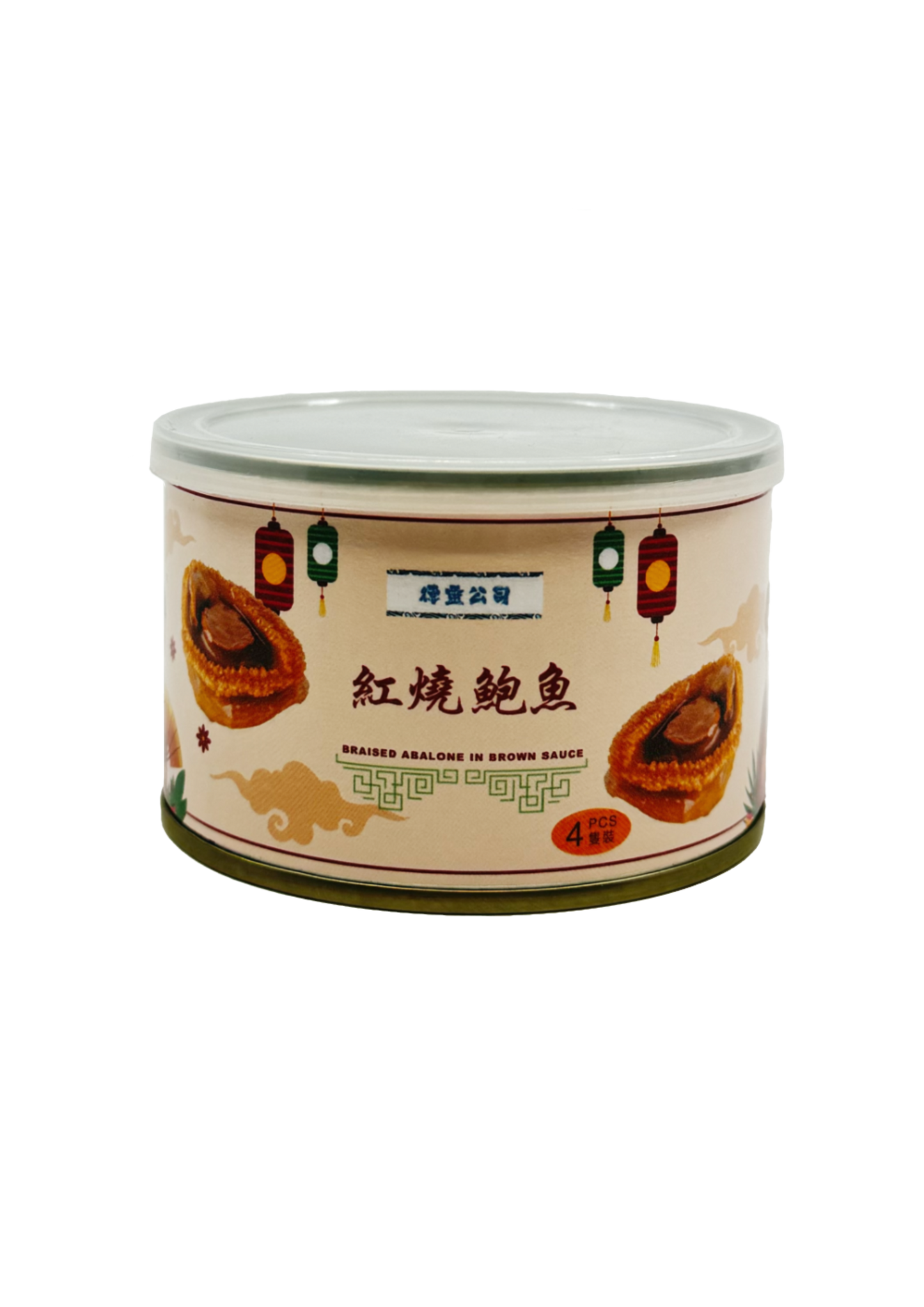 德靈公司 罐頭紅燒鮑魚 4頭 小罐庄