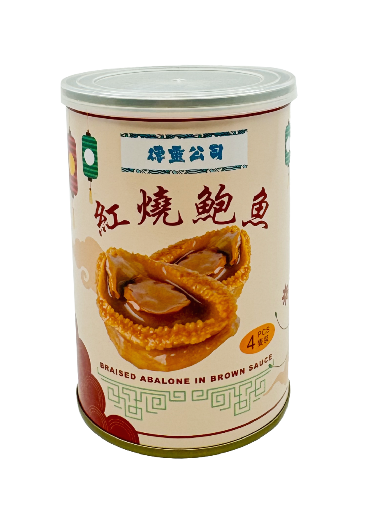 德靈公司 罐頭紅燒鮑魚 4頭