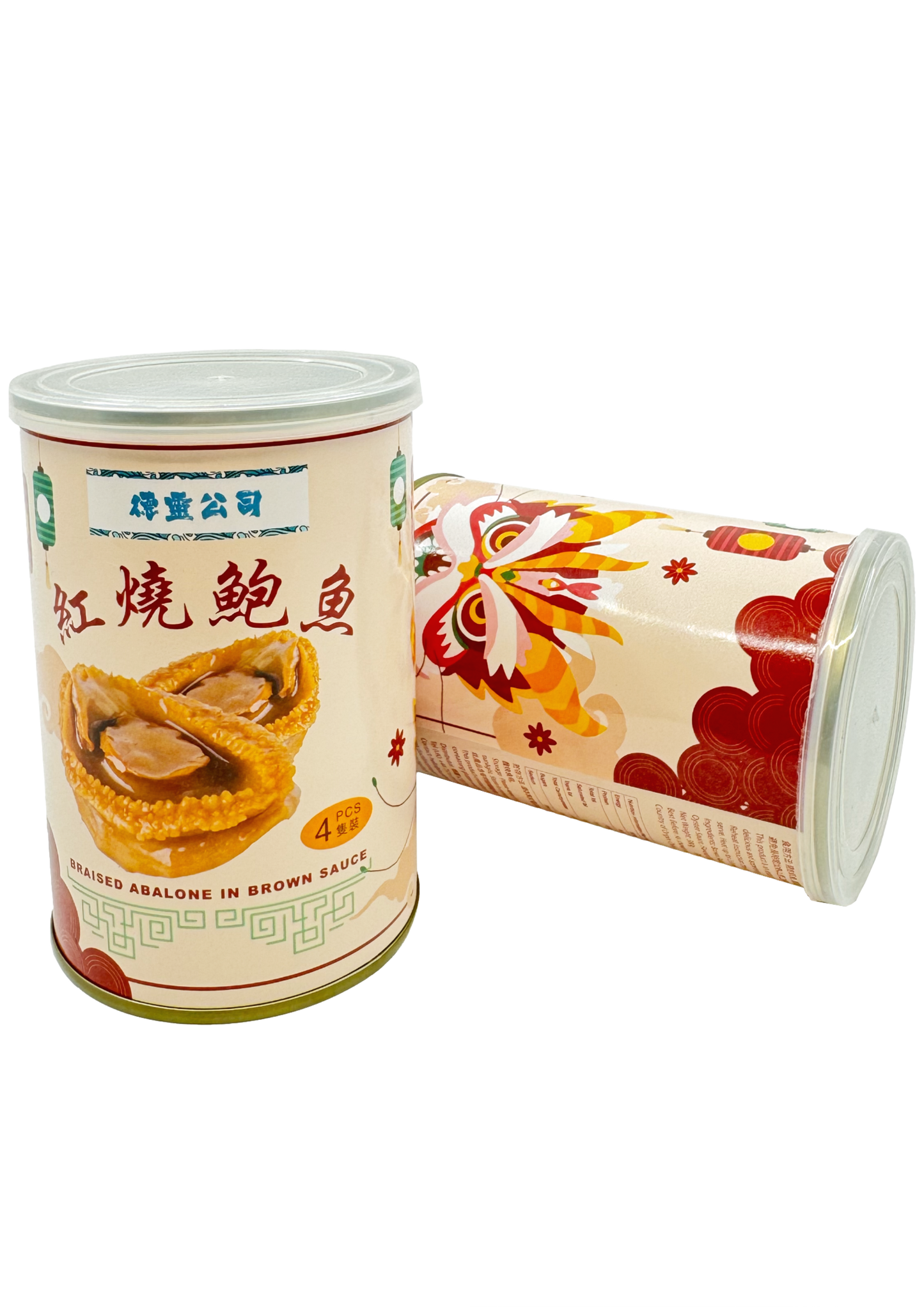德靈公司 罐頭紅燒鮑魚 4頭