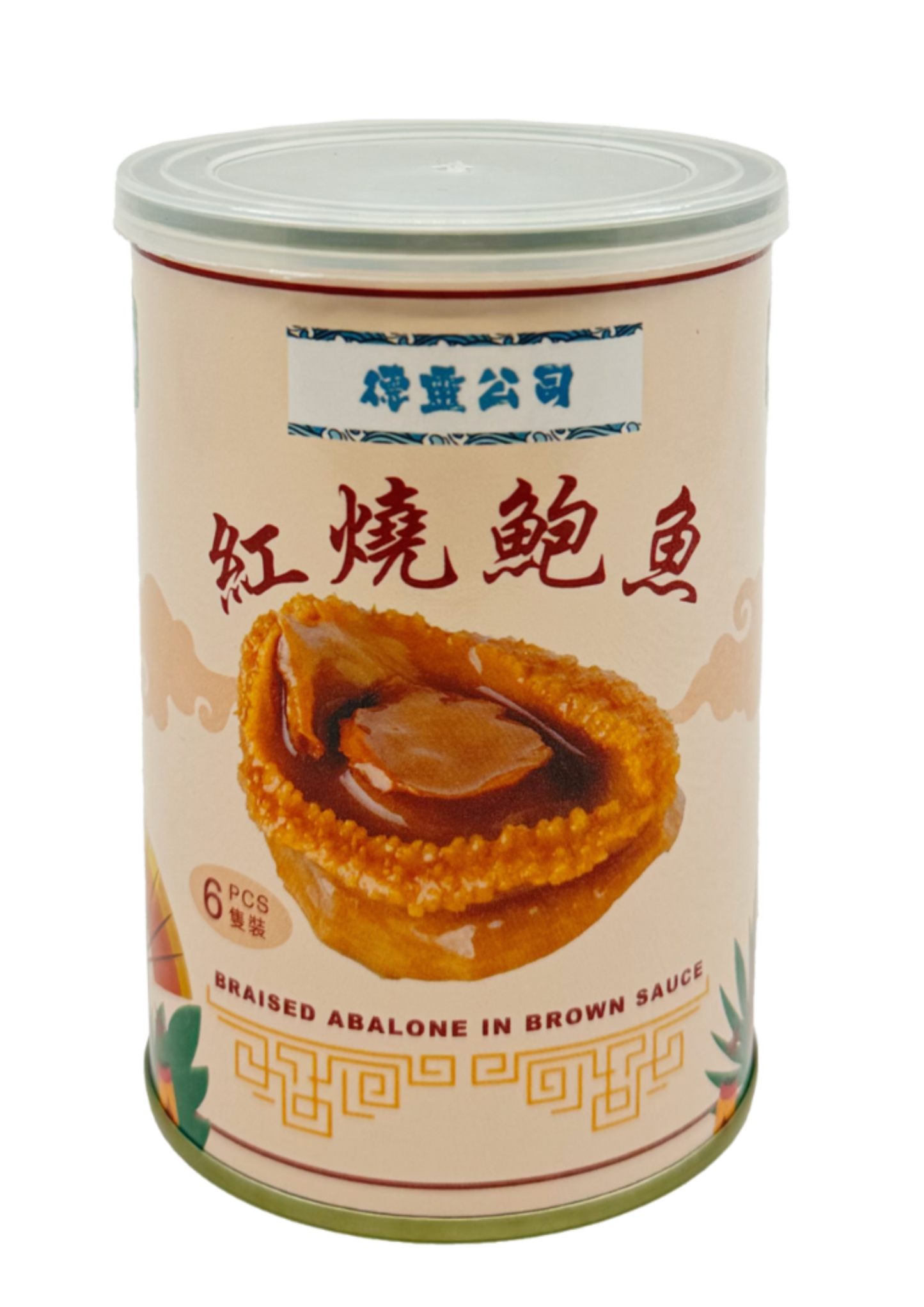 德靈公司 罐頭紅燒鮑魚 6頭