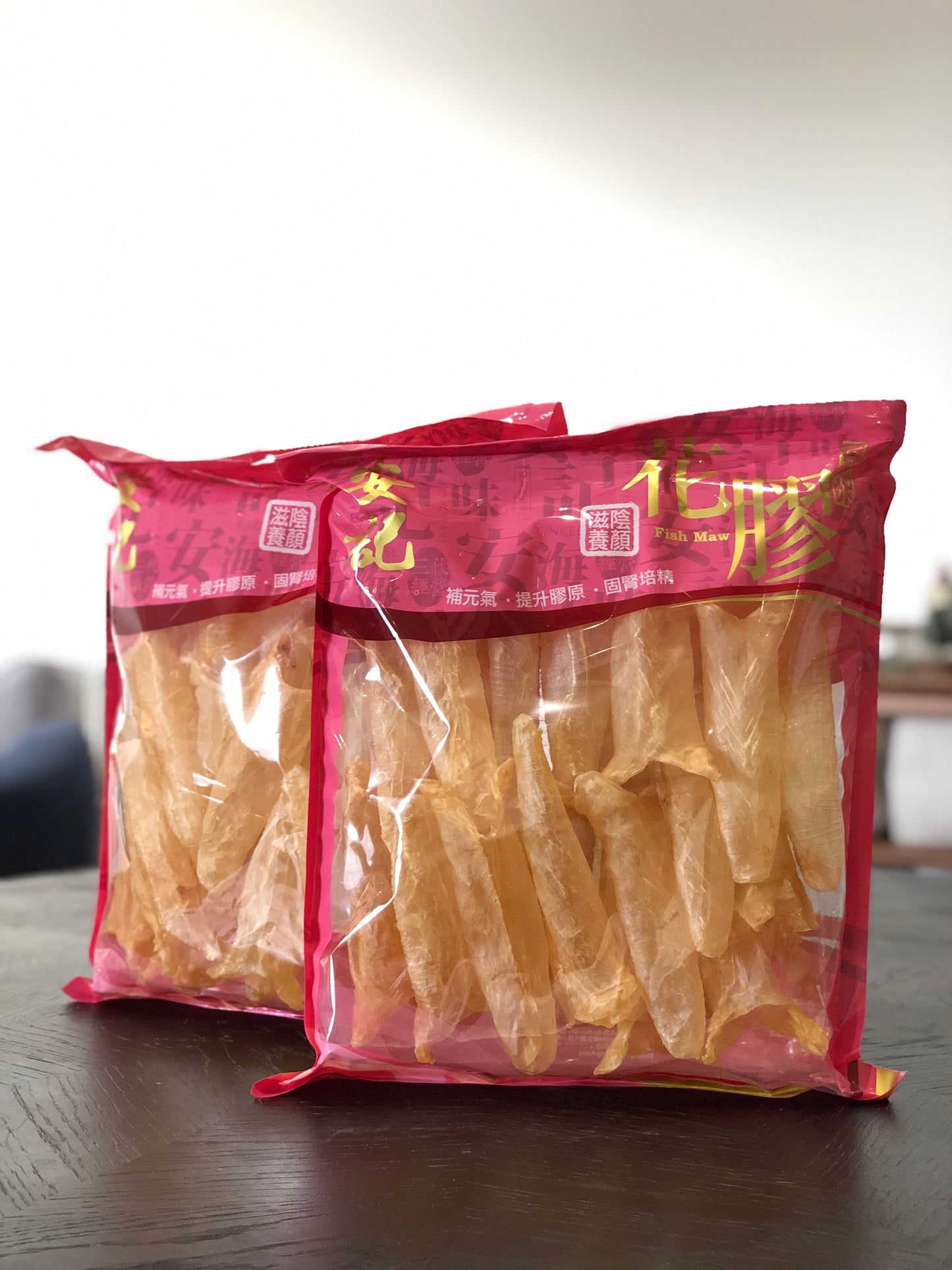 安記海味 50-55頭非洲清水花膠筒 半斤庄